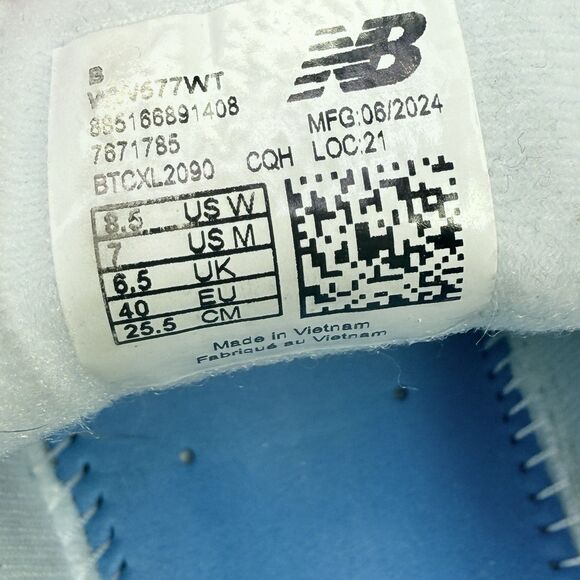 New Balance 577 Shoes Womens White Size  8.5 Lace‑Up Walking Tennis Lace Up - Picture 11 of 11